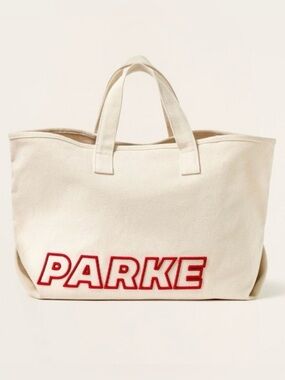 NWT Parke x Target natural canvas tote bag